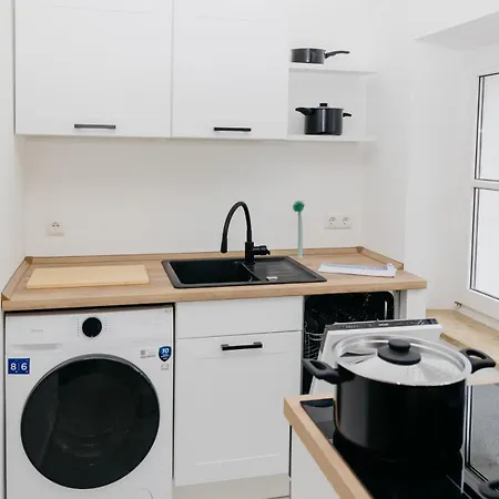 아파트 Nice2be Violet - Zentrum 아우크스부르크